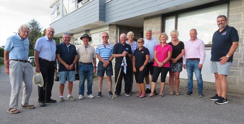 Solway Yacht Club (SYC) and Annandale Sailing Club (ASC) Commodores past and present - photo © John Sproat