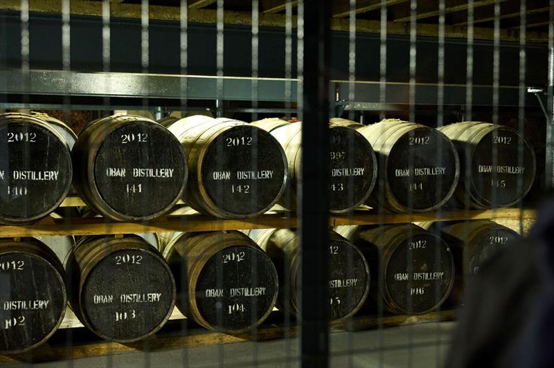 Race Crew on the 2023-24 editon visited the Oban Distilery - photo © Clipper Race
