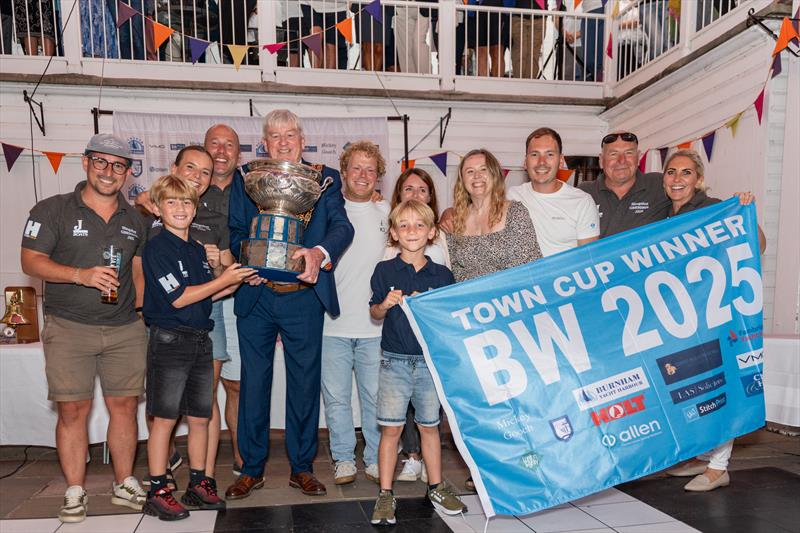 Slingshot won the Town Cup 2025 during  Burnham Week 2025 photo copyright Petru Balau Sports Photography / sports.hub47.com taken at Royal Corinthian Yacht Club