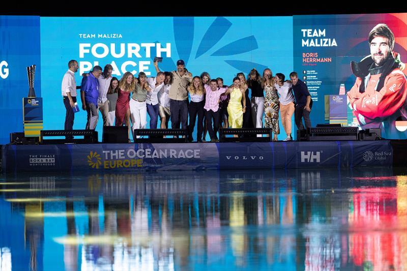 The evening prize-giving at the Boka Bay Hotel as part of The Ocean Race Europe in Boka Bay, Montenegro on September 20 - photo © Lloyd Images / The Ocean Race Europe 2025