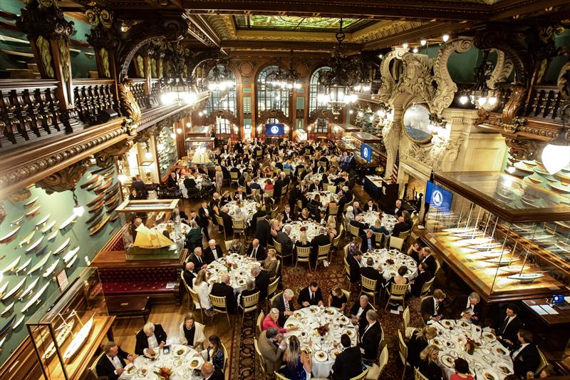 America's Cup Hall of Fame celebrates the Class of 2025 inductees photo copyright Hechler Photographers taken at New York Yacht Club
