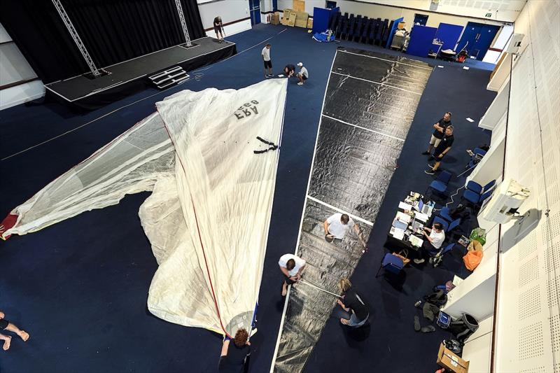 Admiral's Cup 2025 Sail Measurement - photo © James Tomlinson / RORC