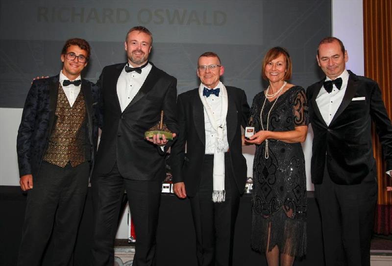 Richard Oswald from Magic Time is awarded the Fastnet Seamanship Trophy - photo © Rich Bowen Photography