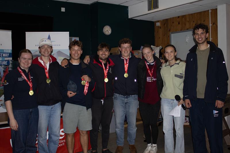 BUCS British University Fleet Racing Championships 2025 - Strathclyde won the Open Team category, with their strong performance in RS 200s in the Fast Handicap Fleet - photo © Erinn Forster