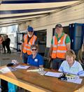 BSC Open Day - members (l-r) Paul Forsey, Marg Norman, Rob Carver Sailing Secretary, Valerie Stunt &copy; Gay Ayton