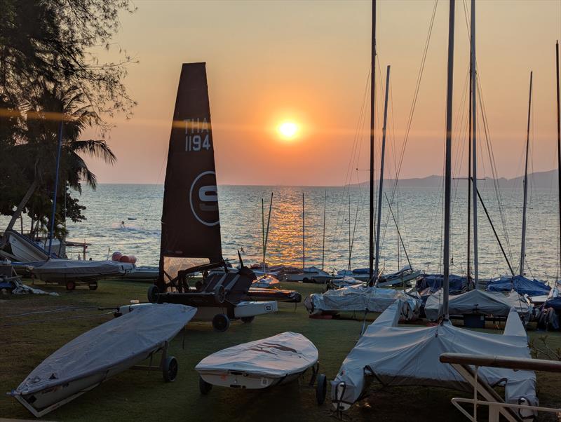 It's impossible to tire of the view from the Royal Varuna Yacht Club - photo © Mark Jardine