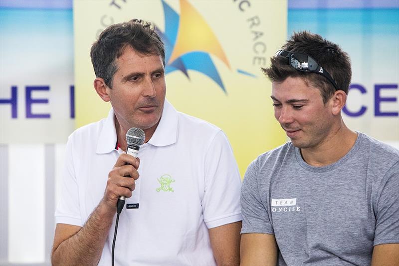 Brian Thompson & Ned Collier Wakefield before the 2015 RORC Transatlantic Race - photo © Royal Ocean Racing Club