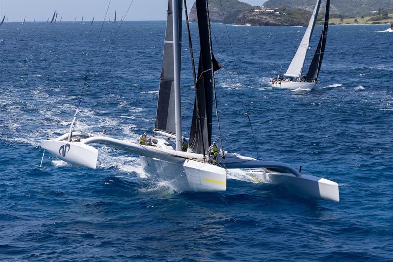 MOD70 Argo & Nielsen 59 Hound at the start of the 2024 RORC Caribbean 600 - photo © Tim Wright / RORC
