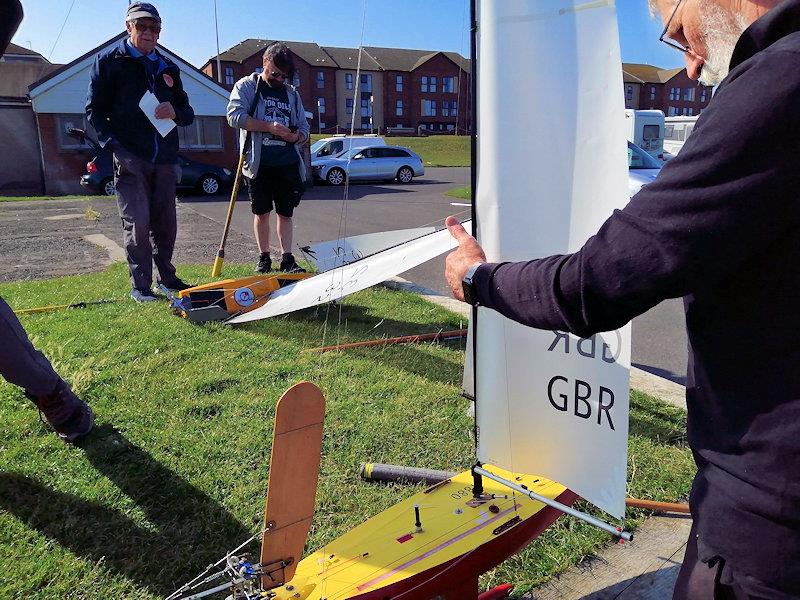 Vane 36R free sailing at Fleetwood photo copyright Tony Wilson taken at Fleetwood Model Yacht Club and featuring the Model Yachting class