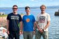 Musto Skiff Traveller at Chanonry - (L-R) Jamie Hilton, Euan Hurter, and Ian Trotter © Natalie Hilton