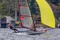 Jono Shelley in the Musto Skiff fleet during the Ullswater Daffodil Regatta 2025 © Tim Olin / www.olinphoto.co.uk