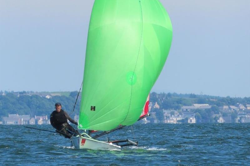 Ben Yeats - Chanonry Musto Skiff Open Event photo copyright Lisa Pattenden taken at Chanonry Sailing Club and featuring the Musto Skiff class