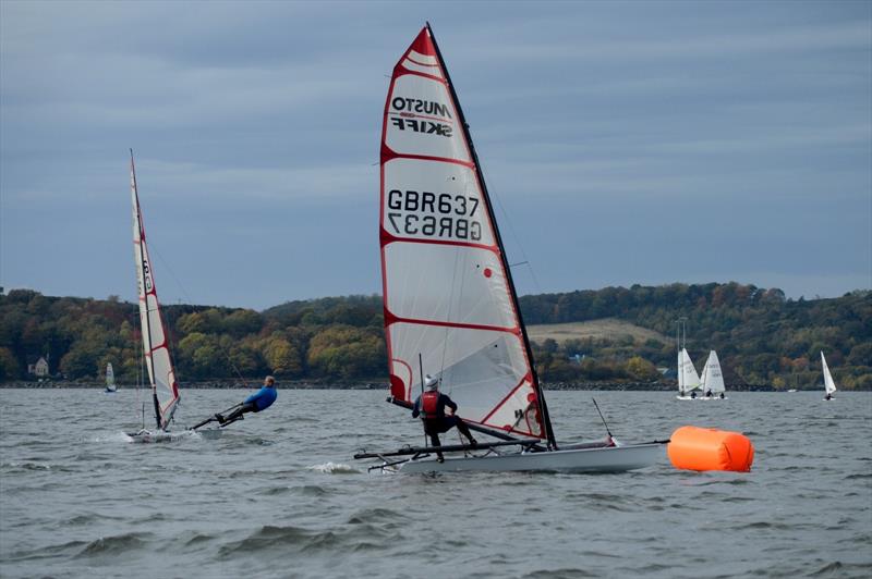 Jono Shelley and Mike Matthews during the Dalgety Bay SC Regatta - photo © Ian Baillie