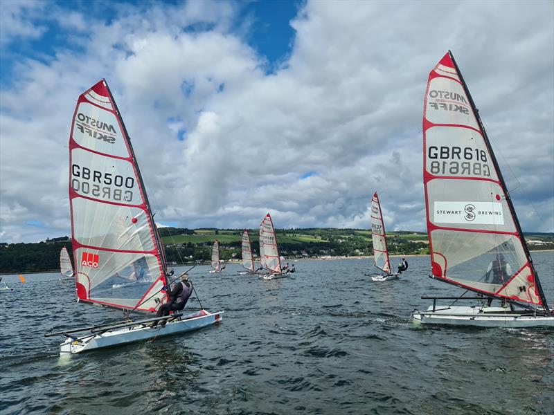 Musto Skiffs racing at Chanonry SC - photo © Lisa Pattenden