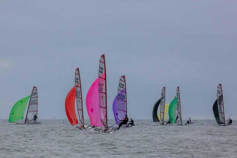 Racing downwind - Noble Marine UK Musto Skiff National Championship 2024 - photo © Tim Olin / www.olinphoto.co.uk