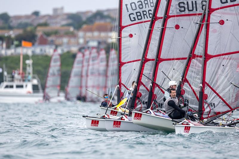 Close Starts - Day 5 of the ACO 13th Musto Skiff 2024 Worlds at the WPNSA - photo © Michael Oliver