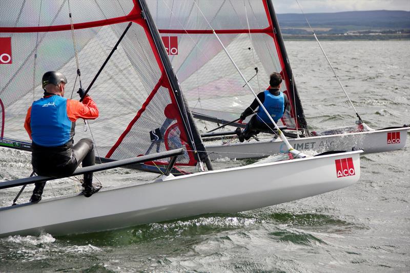 Musto Skiff Traveller at Chanonry - Ben Yeats and Euan Hurter - photo © Stuart Brown