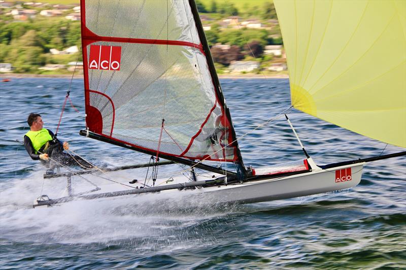 Musto Skiff Traveller at Chanonry - Jamie Hilton photo copyright Stuart Brown taken at Chanonry Sailing Club and featuring the Musto Skiff class