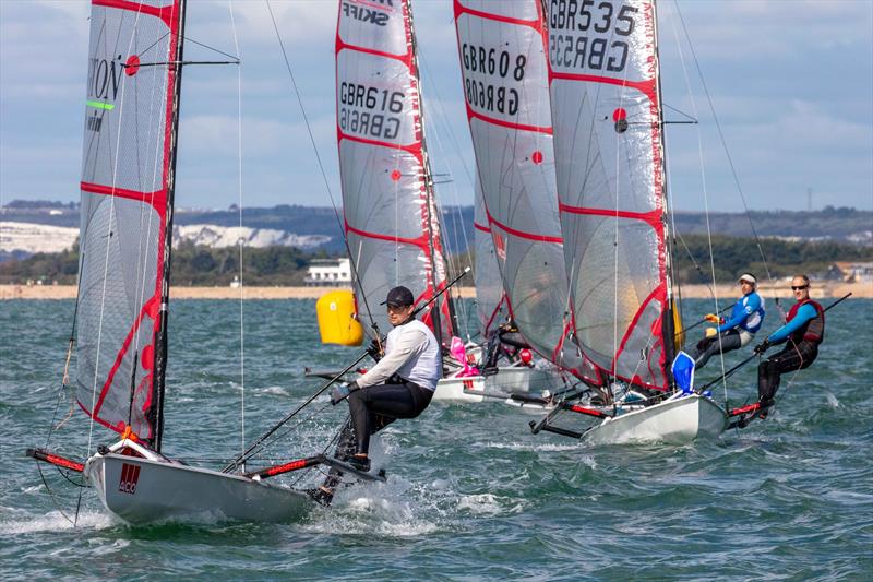 Rob Richardson on Day 4 of the 2025 Noble Marine Musto Skiff UK Nationals - photo © Tim Olin / www.olinphoto.co.uk