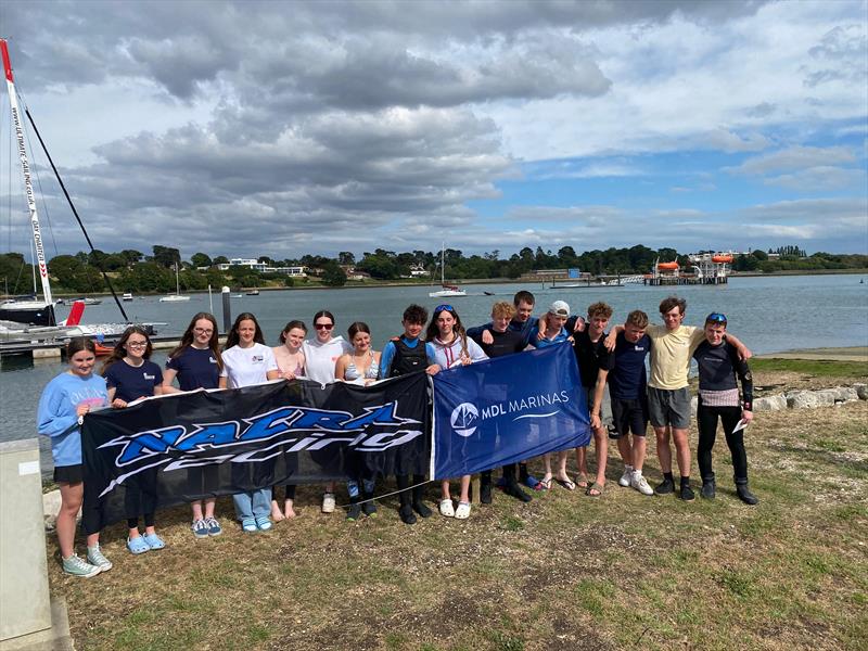 2024 UK Nacra 15 Summer Championship photo copyright Ben Harris taken at Warsash Sailing Club and featuring the Nacra 15 class