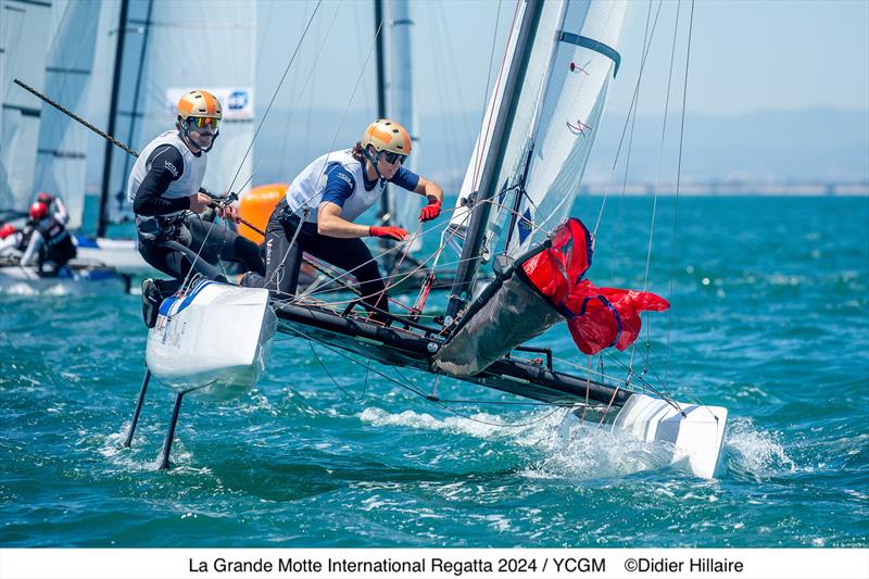 Nacra 17 Worlds at La Grande Motte Day 4 - photo © YCGM / Didier Hillaire