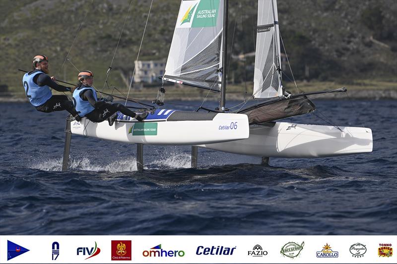 Ruben and Rita Booth - Nacra 17 European Championships - photo © Salvatore Lopez