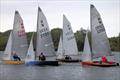 Whitefriars sailors battle it out: Ed Willett, Dominic Horner, Richard Gimmler and David Harris - National 12 training and open meeting at Whitefriars © Terry Hewlett
