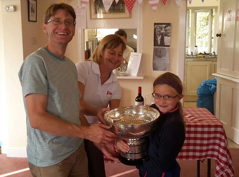 Graham and Anya Camm win the Henley National 12 Open photo copyright George Camm taken at Henley Sailing Club and featuring the National 12 class