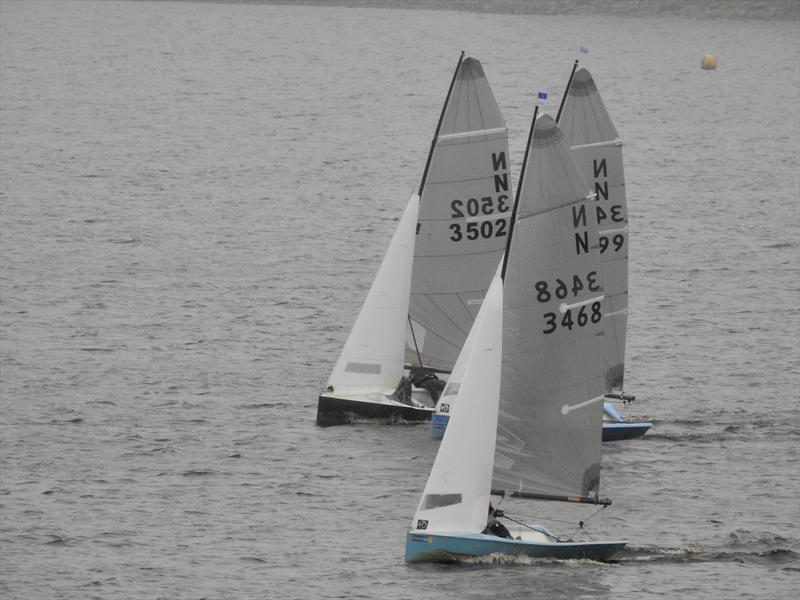 First beat, race 3 during the Yorkshire Dales National 12 Open photo copyright Neil McInnes taken at Yorkshire Dales Sailing Club and featuring the National 12 class