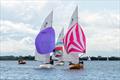 National 18s with spinnakers at the Bosham Regatta 2024 © Paul Adams / Harbour Images