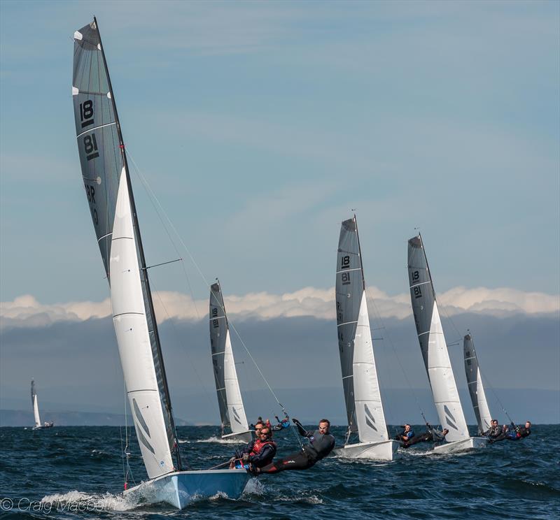 National 18 Championships at Royal Findhorn YC - photo © Craig Macbeth