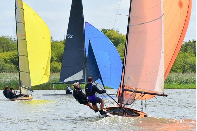 Norfolk Punt National Championships 2025 on Barton Broad - photo © David Edmund Jones