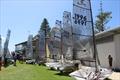 Boats on the beach during the 2023 NS14 NSW State Titles © NSW NS14 Association