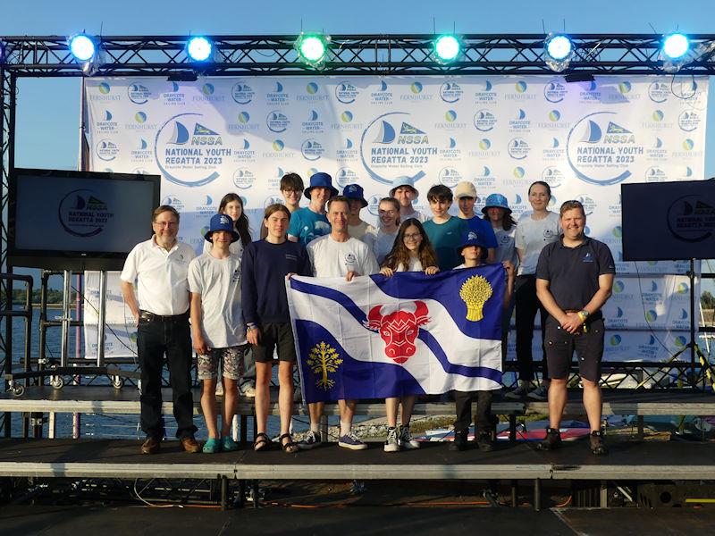 NSSA National Youth Regatta - Oxfordshire team - photo © Fernhurst Books / Draycote Water Sailing Club