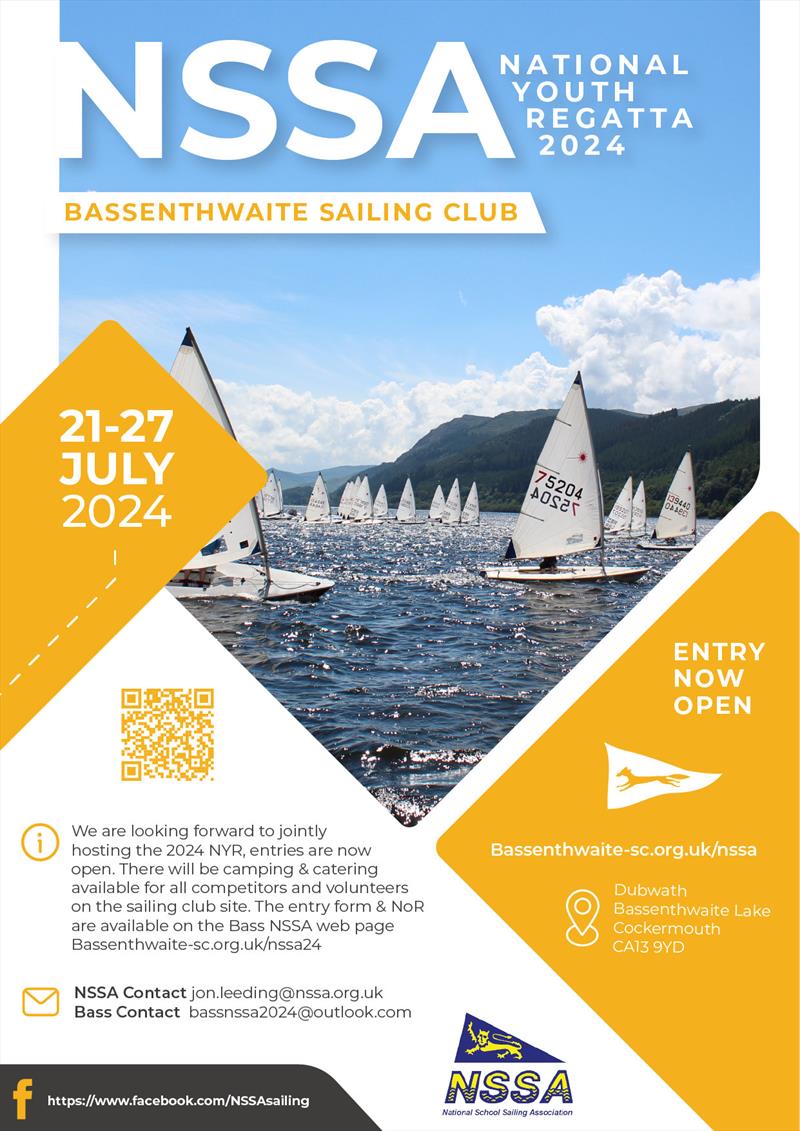 NSSA National Youth Regatta 2024 photo copyright NSSA taken at Bassenthwaite Sailing Club and featuring the NSSA class