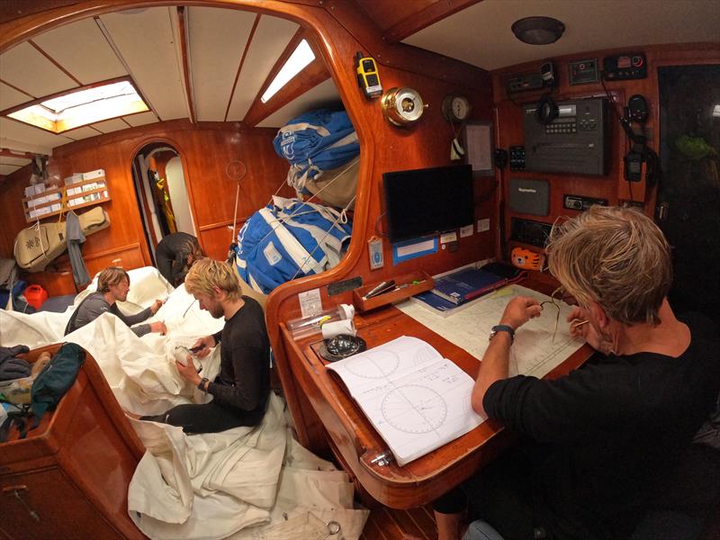 Cabin - Translated 9 - Leg 2 Ocean Globe Race - December 4, 2023 - photo © OGR2023/Translated 9