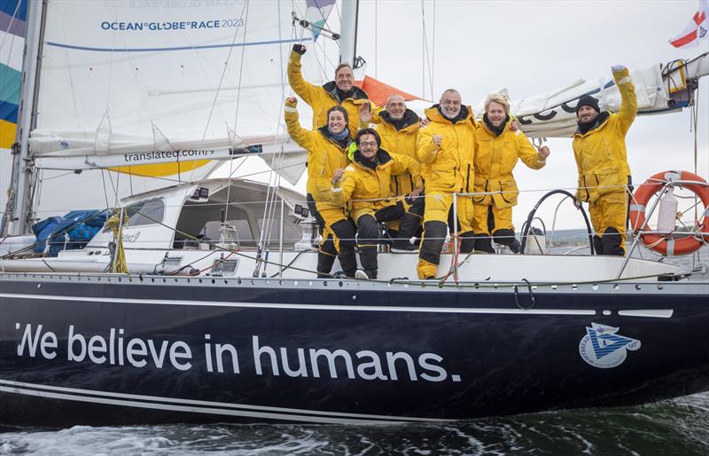 Translated 9 successfully completes the Ocean Globe Race 2023 photo copyright Stefano Gattini taken at  and featuring the Ocean Globe Race class