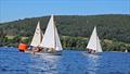 Mark rounding during the Gaffling Dinghy Championship at Ullswater © Mary Gibbs
