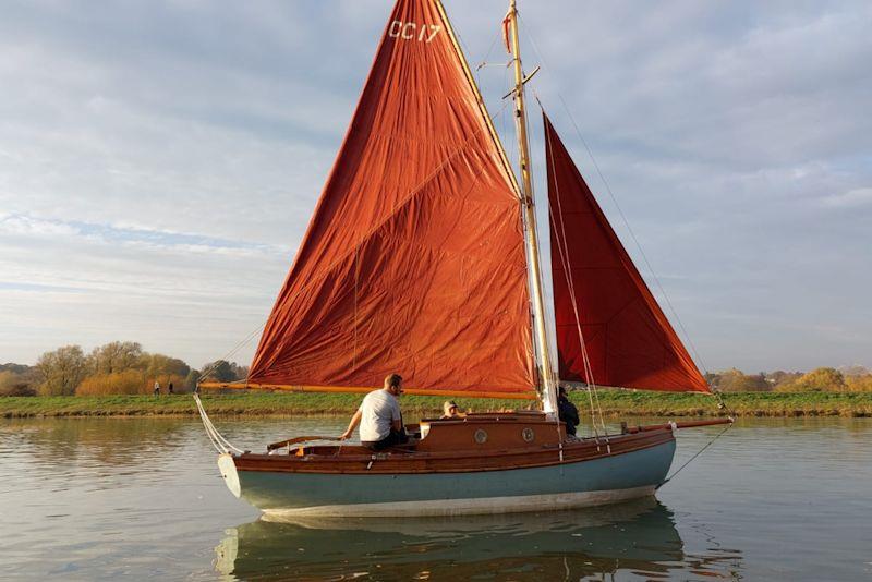 2022 sees a fleet of Deben Cherubs race for the first time in 70 years - photo © Charmian Berry