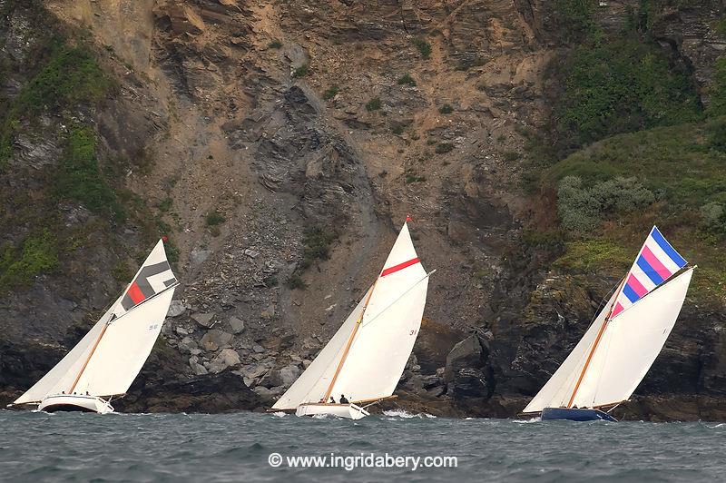 Fowey Royal Regatta 2024 photo copyright Ingrid Abery / www.ingridabery.com taken at Royal Fowey Yacht Club and featuring the Gaffers class