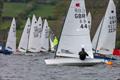 Chris Turner port tacks the fleet - Ullswater YC's Daffodil Regatta © Tim Olin / www.olinphoto.co.uk