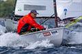 © Robert Deaves Andre. Budzien, GER in the OK Dinghy class at Kieler Woche © Robert Deaves