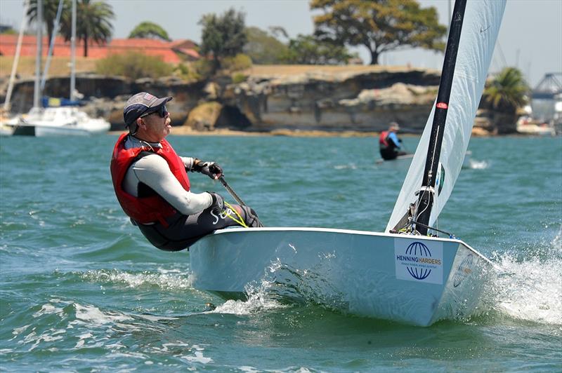 Runner up Mark Skelton on the final day of the Australian OK Nationals - photo © Bruce Kerridge