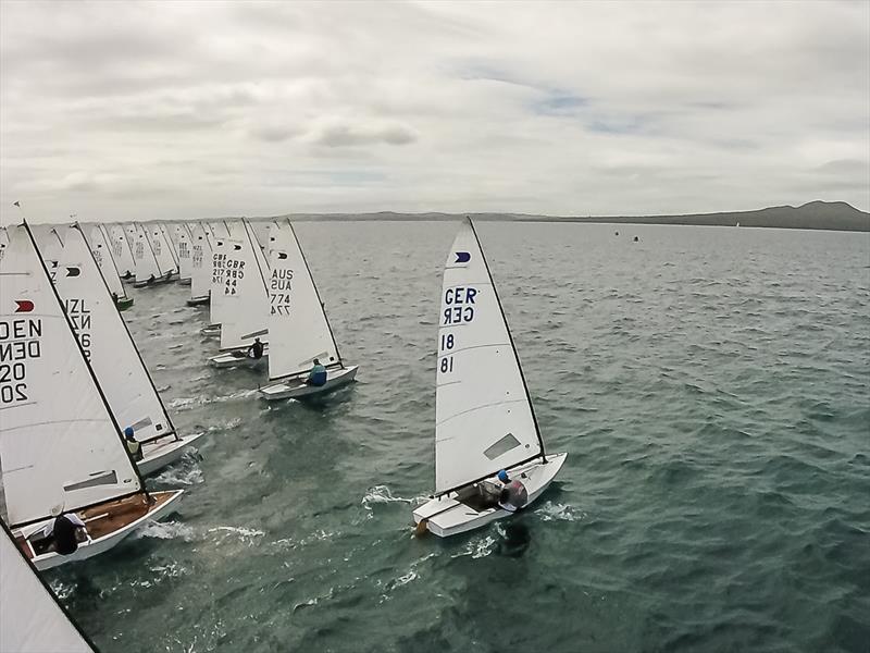 Jan Kurfeld (GER 18) on Day 1 - OK Dinghy Nationals 2019 - photo © Robert Deaves