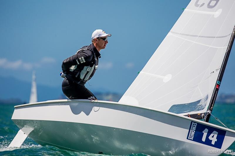 Fredrik Lööf - Symonite OK Dinghy Worlds, Day 3 - photo © Robert Deaves