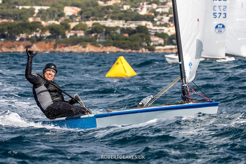 Thomas Hansson-Mild - 2022 OK Dinghy European Championship - photo © Robert Deaves