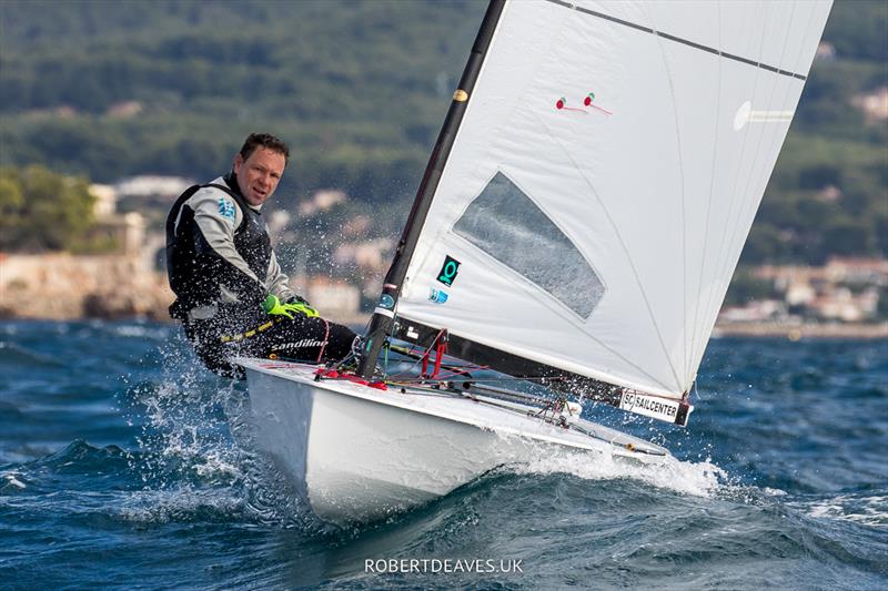 Stefan de Vries - 2022 OK Dinghy European Championship - photo © Robert Deaves