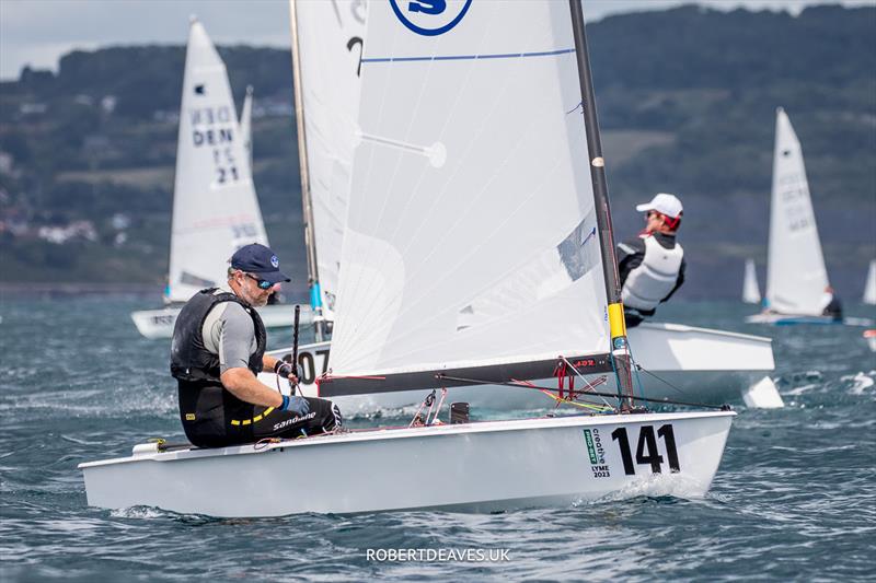 OK Dinghy Worlds Day 1 - Matt Howard, GBR - photo © Robert Deaves / www.robertdeaves.uk