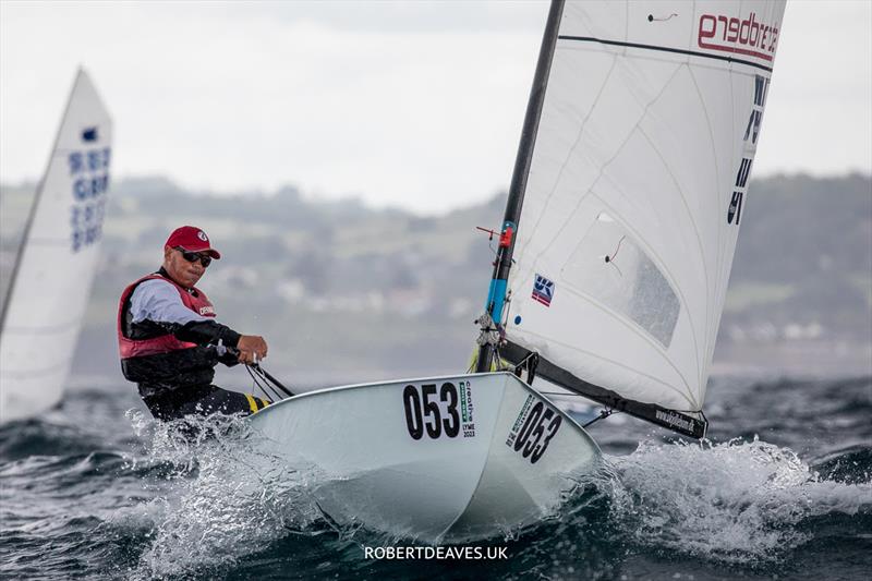 OK Dinghy Worlds Day 1 - Bo Petersen, DEN - photo © Robert Deaves / www.robertdeaves.uk