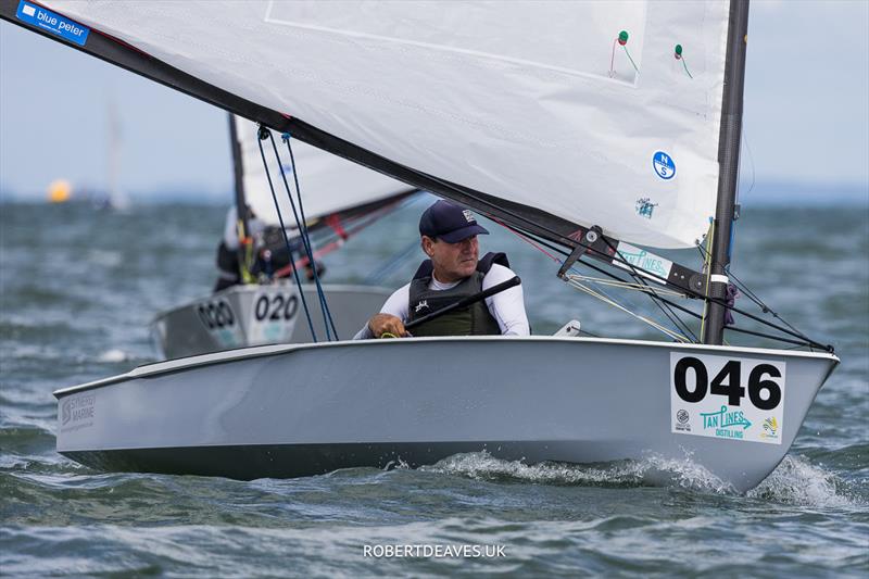 Roger Blasse, AUS - 2024 OK Dinghy World Championship Brisbane - photo © Robert Deaves